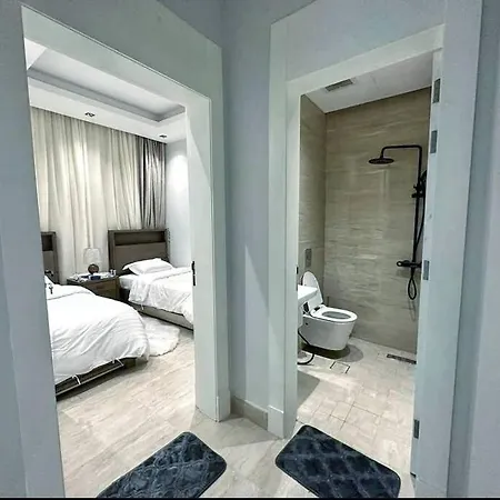 شقة الملقا الفاخرة: غرفتان في مجمع راقي Riyadh Exterior photo